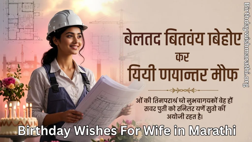 Female engineer holding blueprint on birthday celebration