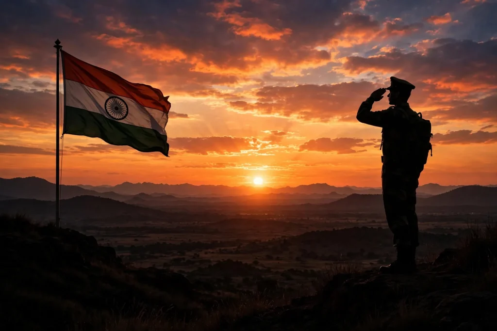 birthday wishes for army man in marathi - proud indian army soldier in uniform