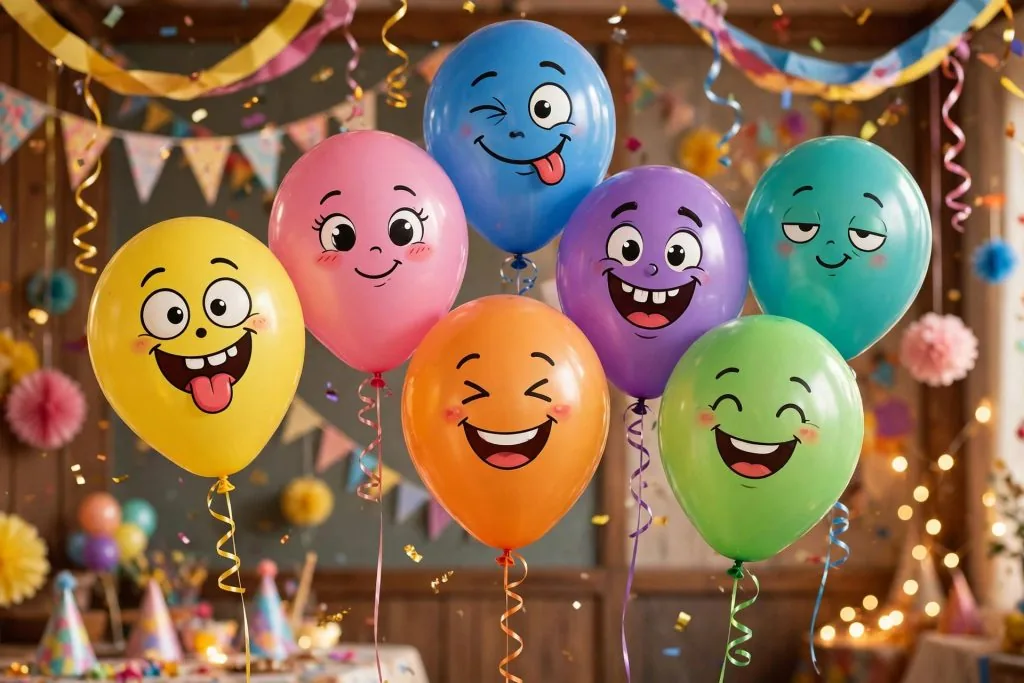 funny birthday wishes in marathi - friends sharing funny birthday cake moment