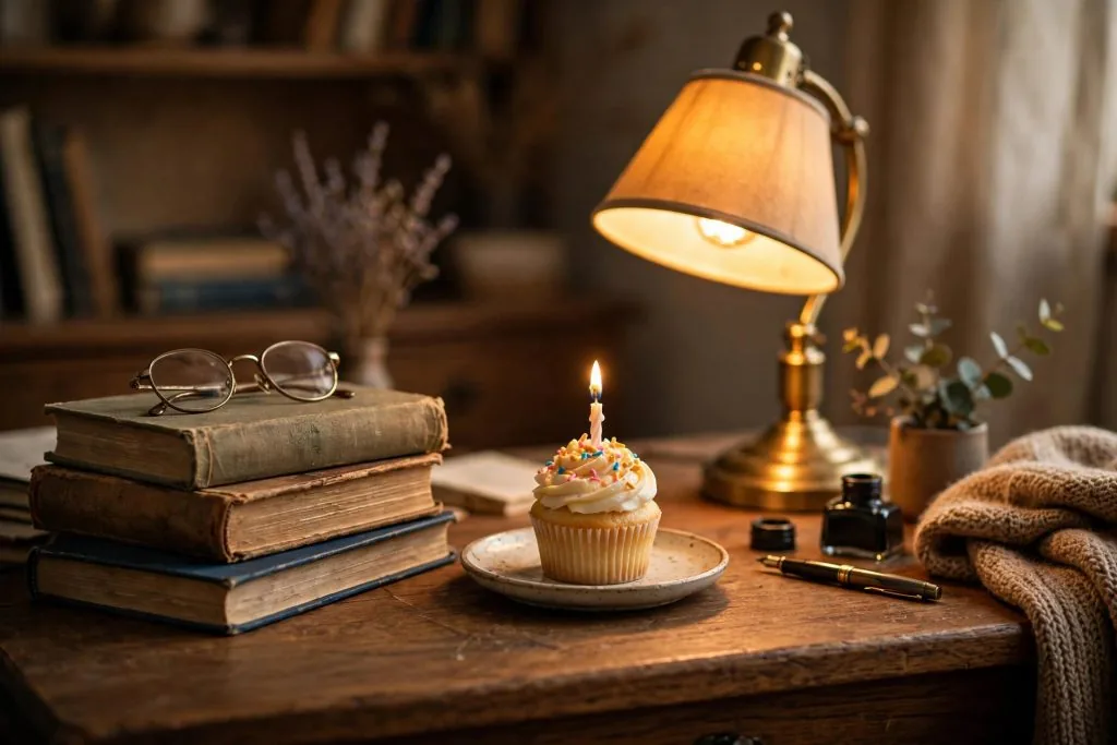 birthday wishes for writers in marathi - heartfelt birthday celebration image